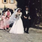 Hochzeit von Karl-Heinz und Irma Wellmann, Irma arbeitete schon tatkräftig im Betrieb mit