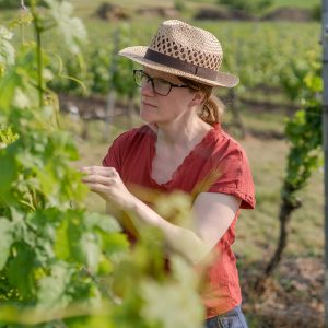 Bianca im Weinberg